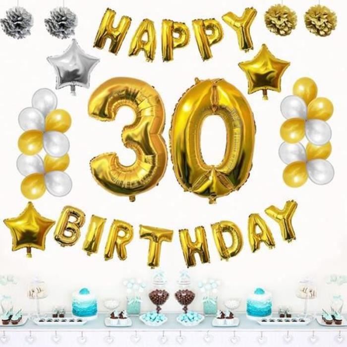 Ballons Happy Birthday 30eme Anniversaire Fournitures Et Decorations Gros Ballon Aluminium 30 Ans Pour Adultes Achat Vente Ballon Decoratif Cdiscount Ballons Happy Birthday 30eme Anniversaire Fournitures Et Decorations Gros Ballon Aluminium 30 Ans Pour Adultes Achat Vente Ballon Decoratif Cdiscount