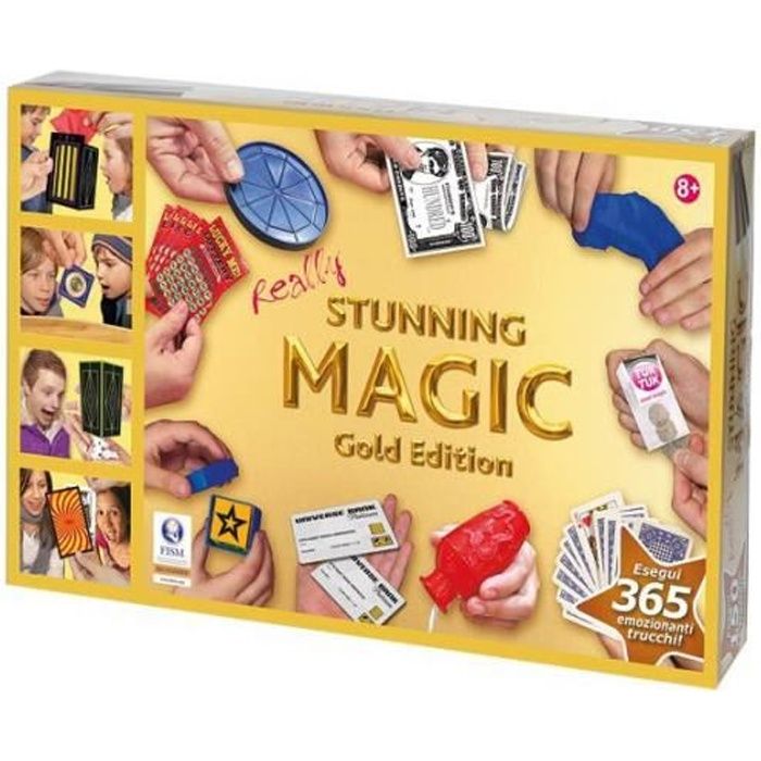 Coffret de magie - AMAZING - Magie Deluxe - Accessoires variés - Pour enfants à partir de 6 ans - Mixte