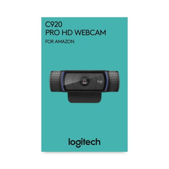 Logitech, Webcam C920 HD Pro pour AMZ, Appels et Enregistrements