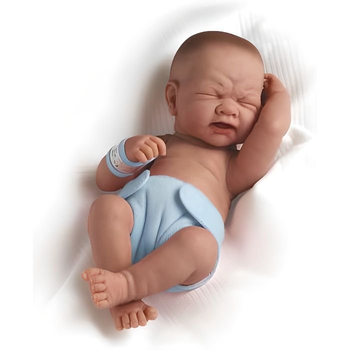 Poupee Berenguer La Newborn 18502 de 36 cm en vinyle avec couche pour enfant de 2 ans et plus Fille Rose Cdiscount Jeux Jouets