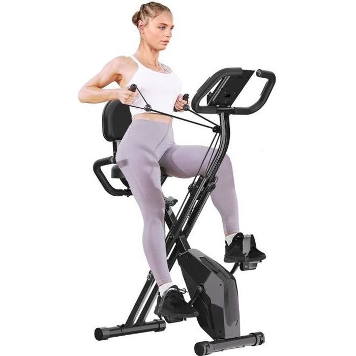 Vélo d'appartement multi-fitness XL avec masse d'inertie 2,5 kg : HT-535