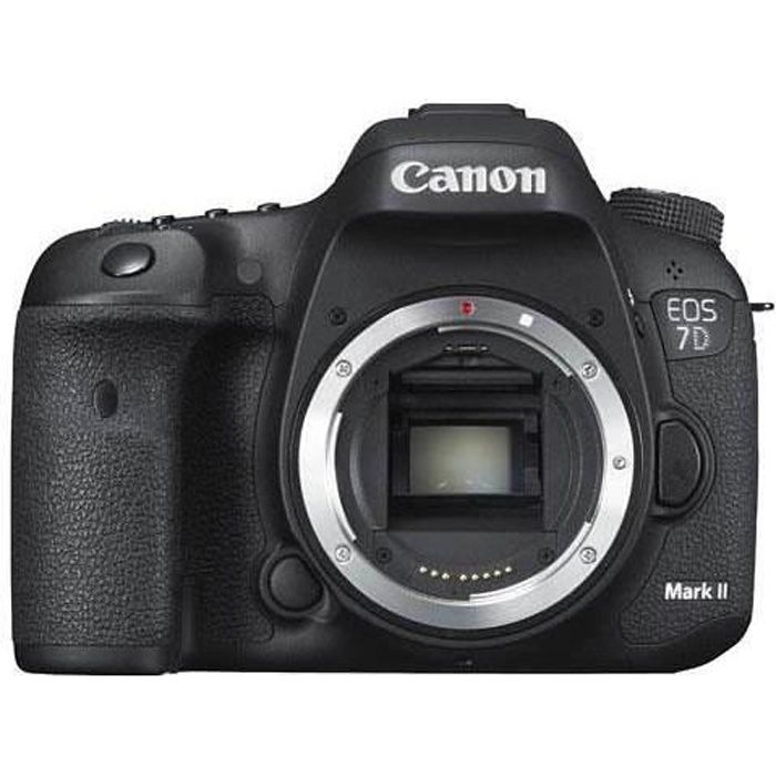 Appareil Photo Reflex Canon EOS 7D Mark II + Adaptateur WIFI W-E1 – 20.2 MP, Vidéo Full HD - vue 4