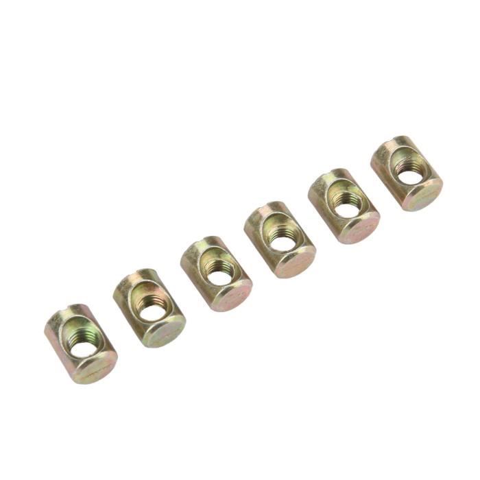 5/10/20/50 pièces M2 M2.5 M3 M4 M5 M6 GB818 cuivre pur laiton massif croix ronde Phillips tête cylindrique vis boulon diamètre 2mm-6mm