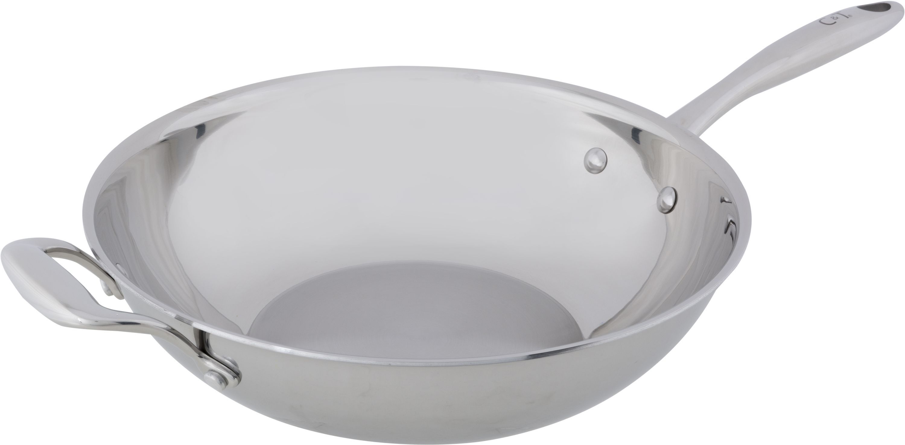 Wok - COSY & TRENDY - CLASSIC - Acier inoxydable - Ø30 cm - Tous feux dont induction