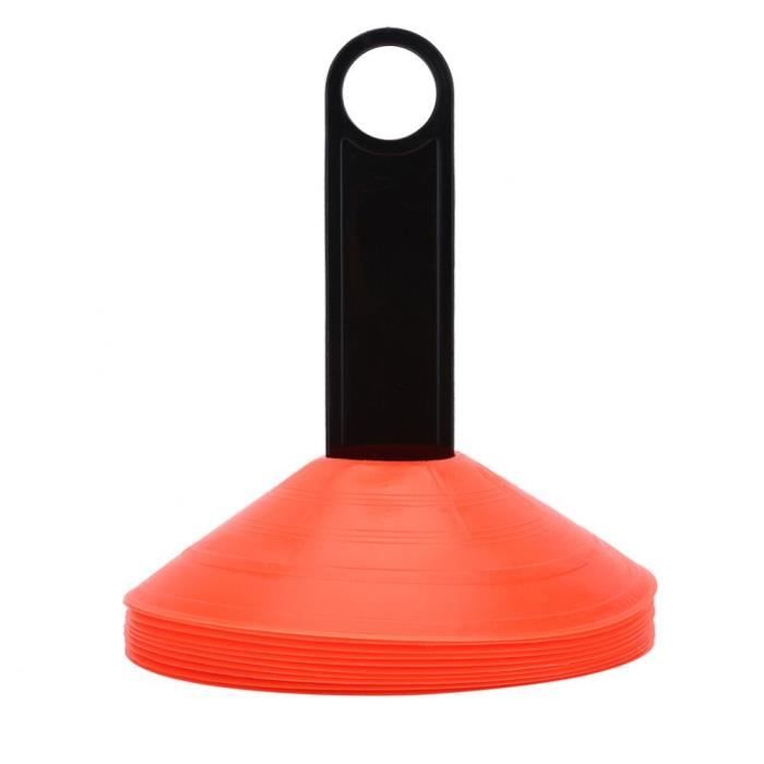 Cônes De Marquage Sportifs - Lot De 20 Ou 50, Diamètre 19 Cm, Couleurs Vives, En PE, Pour Football, Hockey - 4