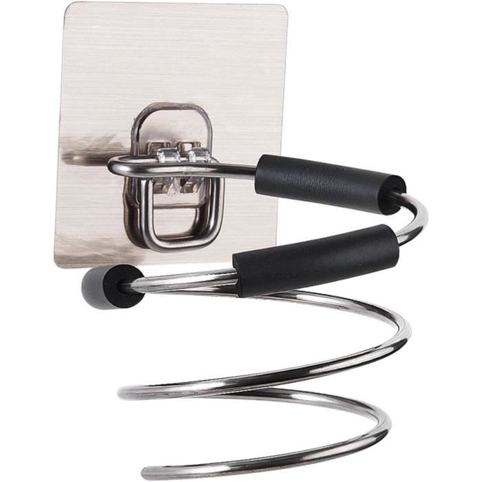 Support de sèche-cheveux pliable sans poinçon, support de fenêtre en