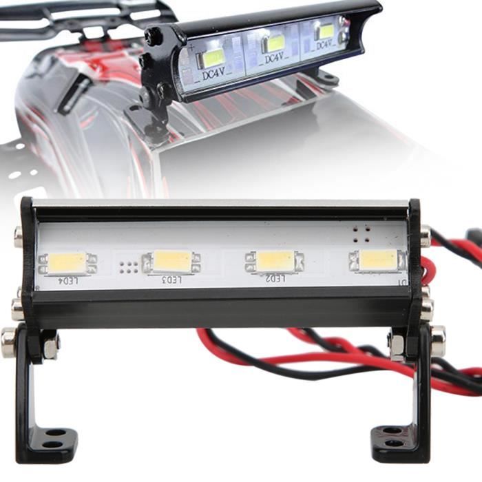 VGEBY barre lumineuse pour volcan Redcat 1/18 RC 4LED Super Bright Roof VGEBY barre lumineuse pour volcan Redcat 1/18 RC 4LED Super Bright Roof