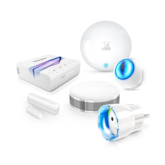 Kit domotique - FIBARO - Starter Kit - 6 appareils connectés - Z-Wave - Application Fibaro Home Center