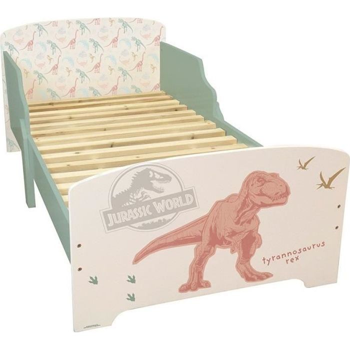 FUN HOUSE 006072 JURASSIC WORLD ENSEMBLE DE COUVERTS DINOSAURES COMPRENANT  UNE FOURCHETTE ET UNE CUILLERE POUR ENFANT H.13,5 X L.3 CM