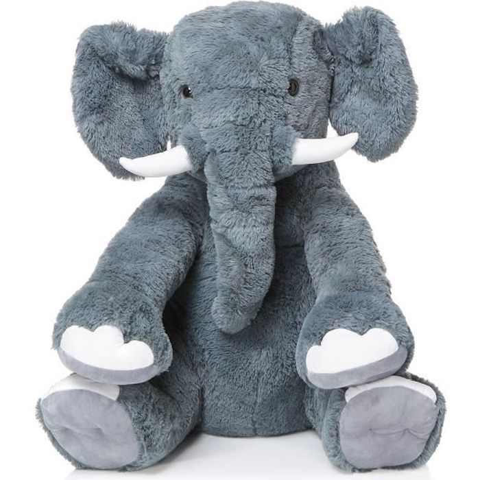 grande peluche elephant