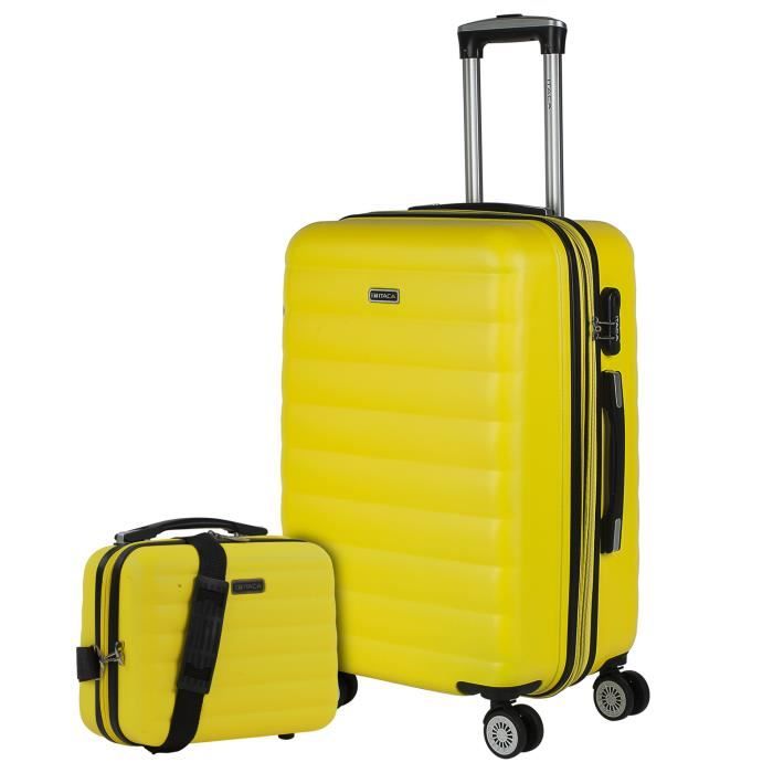 Set De Bagages Rigides 55-70Cm Riga Bleu Marine[L4647