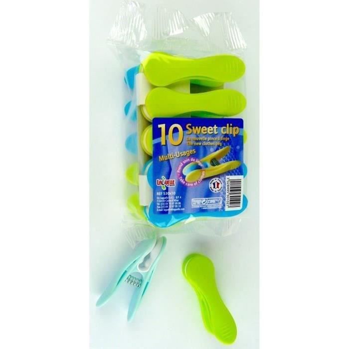 LAGUELLE 10 Pinces clips antiglissants
