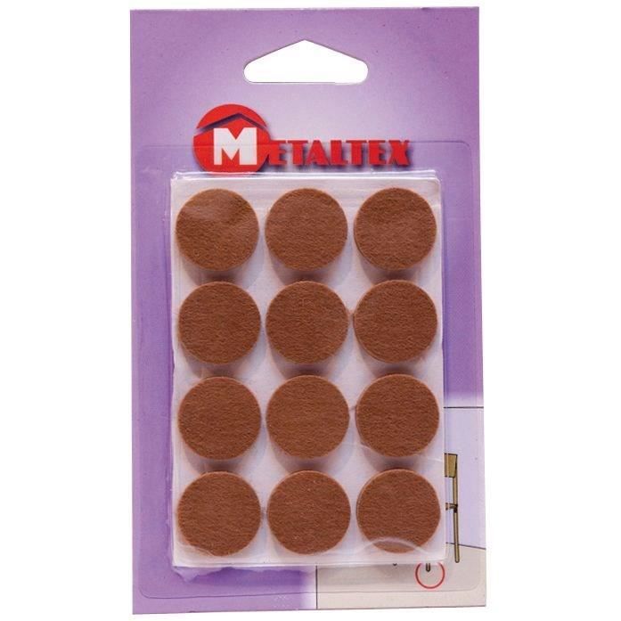 METALTEX Rondelles feutre adh.d22 x12 297202 - vue 2