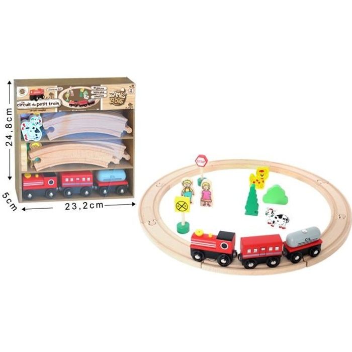 Mgm Circuit Et Train En Bois Cdiscount Jeux Jouets Mgm Circuit Et Train En Bois Cdiscount Jeux Jouets