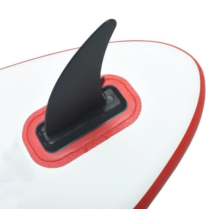 Kit de gouvernail de kayak noir avec aileron central détachable, aileron de suivi, planche Watershed pour planche à pagaie debout SUP, planche de surf