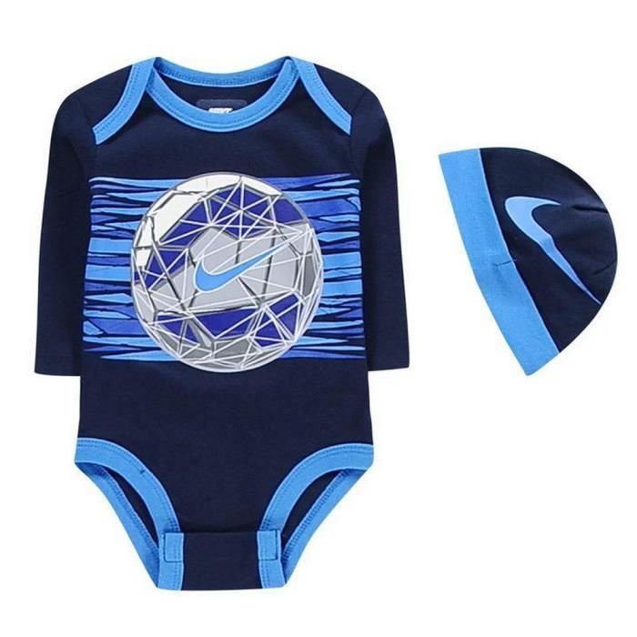 Bonnet bleu - NIKE - 6/12 mois - vêtements enfant d'occasion