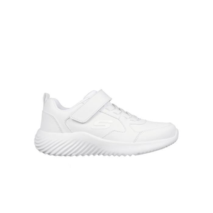 Skechers Chaussures enfant - SKECHERS - Bounder-Power 405626L - Blanc - Lacets - Tige synthétique