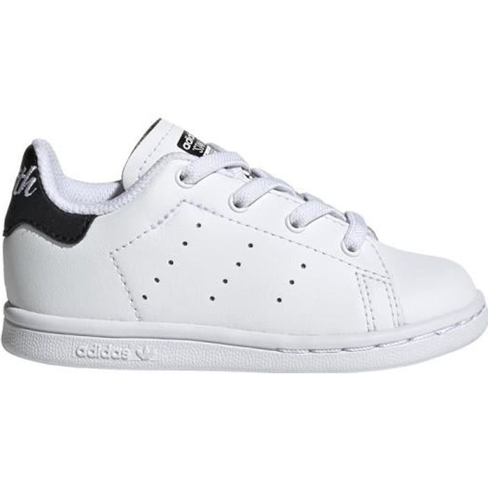 Baskets Stan Smith Bébé Fille - ADIDAS ORIGINALS - Blanc - Cuir - Lacets -  Cdiscount Chaussures