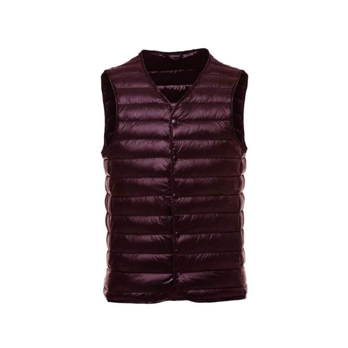 Manteau Hiver Homme Imperméable Coupe-Vent En Doudoune | Col Montant Léger Et Chaud - Style Décontracté