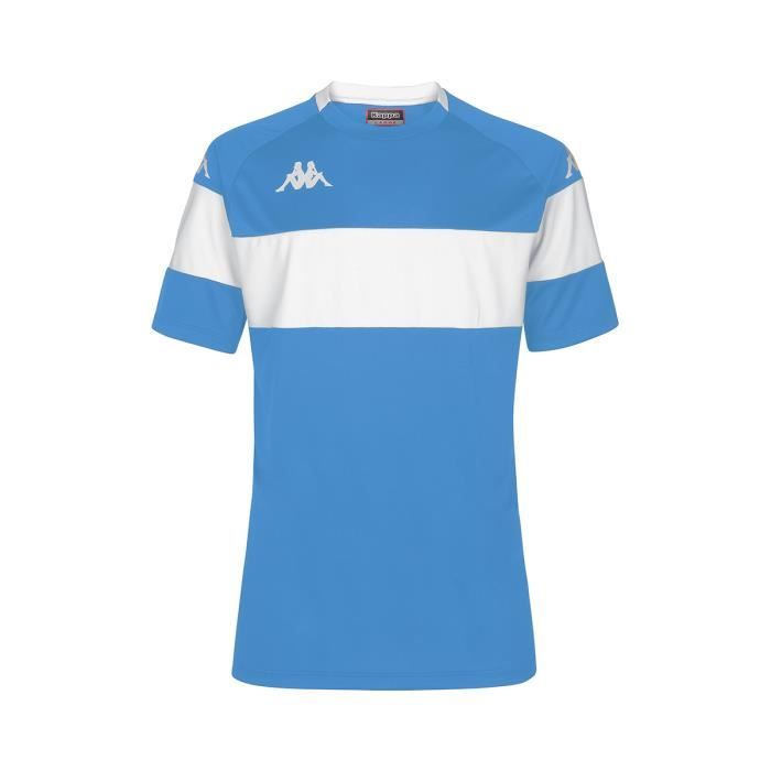 Maillot De Foot Kappa Napoli Enfant 9-10 Ans - Domicile Bleu - Occasion