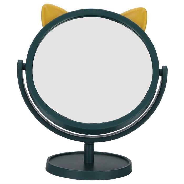 Miroir de maquillage de voyage à LED, portable, rechargeable par USB