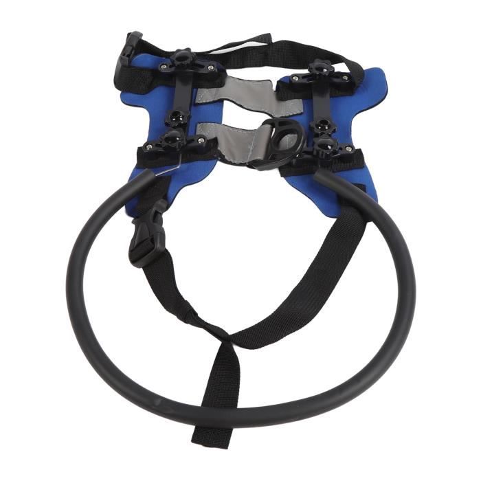 Comparer les prix de Harnais à anneaux pour chien aveugle - SALUTUYA - Bleu - Confortable - Réglable - Sécurisé
