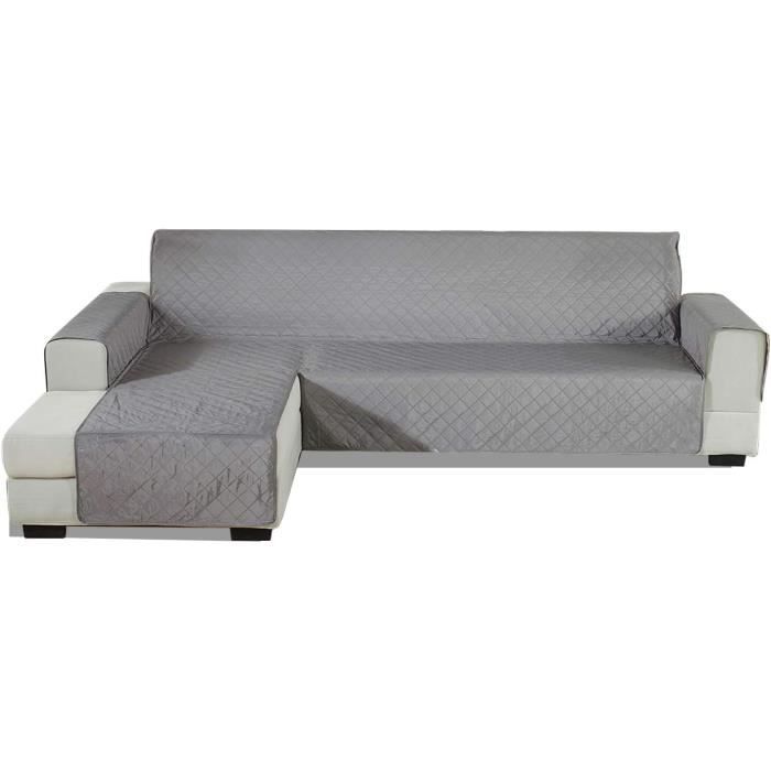 Housse de canapé 4 places extensible marron 210 * 290 cm Eysa | Maisons du Monde