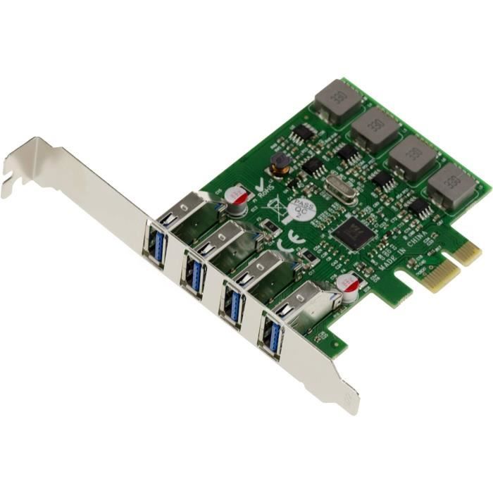 Scheda PCIe A USB 3.0 - 4 Porte Orizzontali, Chipset VLI VL805 - Per PC Desktop - Foto 13