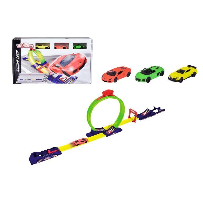 Circuit Voitures Majorette 212051027 – Piste de Lancement, 3 Véhicules Inclus - vue 2