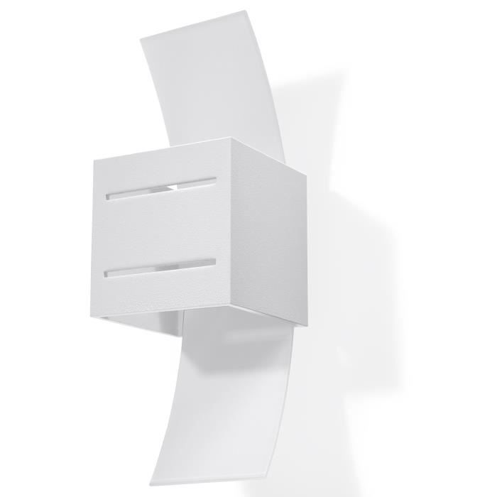 Applique Murale LORETO G9 LED Moderne Loft BOHO Classic Design Couloir - Blanc