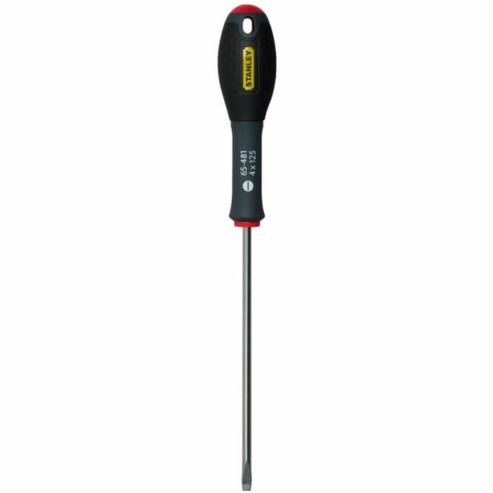 Tournevis mécanicien - STANLEY - FATMAX - Embout plat - Usage professionnel intensif