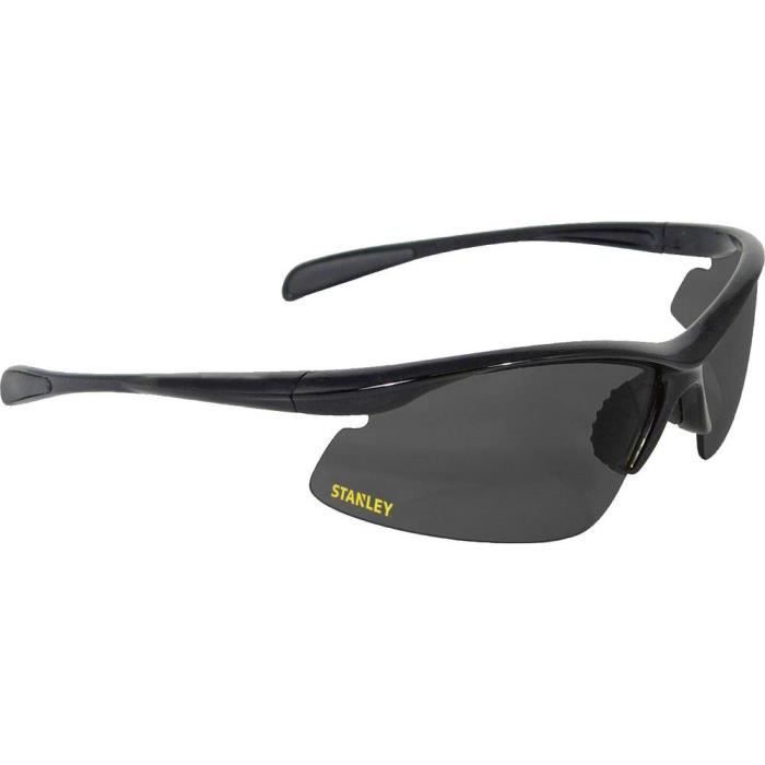 Stanley Stanley 10 Base Curve Smoke Glasses SY150-2D EU Lunettes de protection noir DIN EN 166