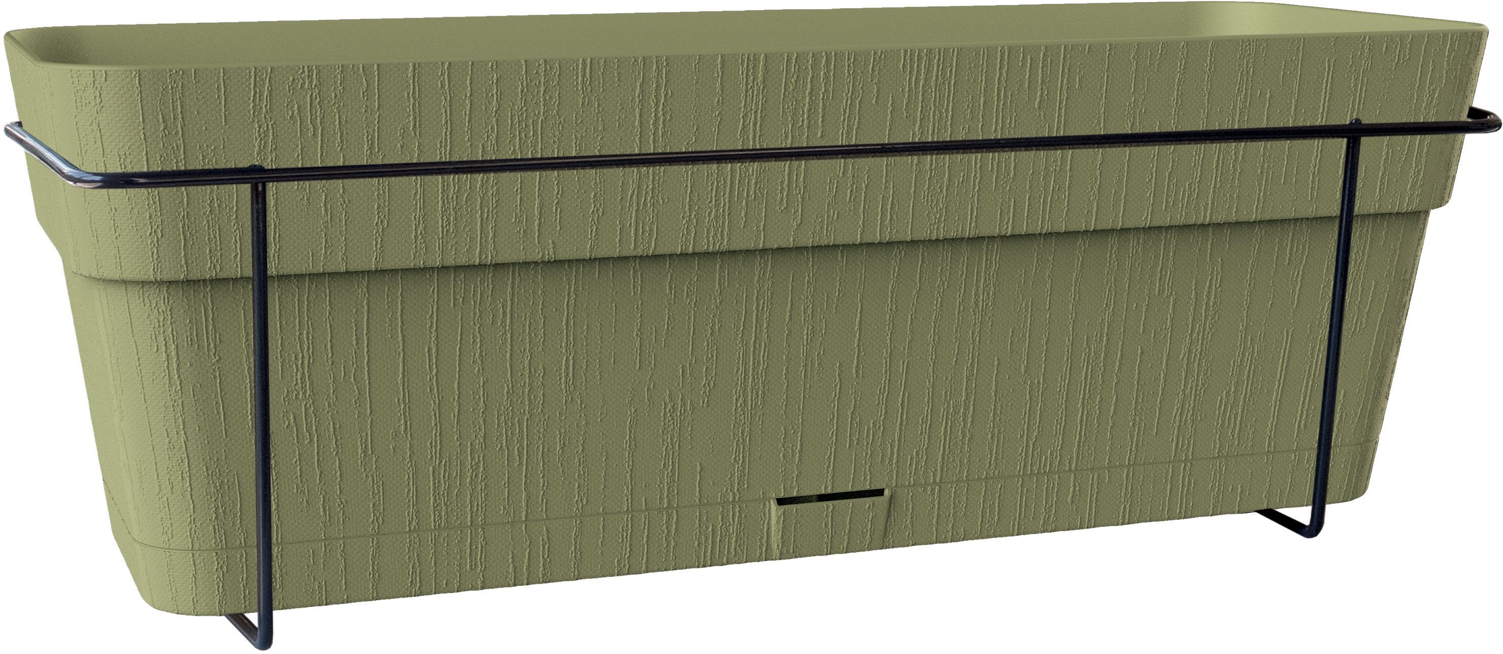 STEFANPLAST Balconnière ETHICA - 9 L - 50x18 x h17 cm - Vert olive