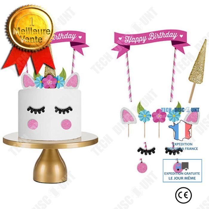 Td Decoration Gateau Licorne Anniversaire Fille Arc En Ciel Fait A La Main Accessoire Reutilisable Ballon Fete Banniere Happy Birth Cdiscount Maison Td Decoration Gateau Licorne Anniversaire Fille Arc En Ciel Fait A La Main Accessoire Reutilisable Ballon Fete Banniere Happy Birth Cdiscount Maison