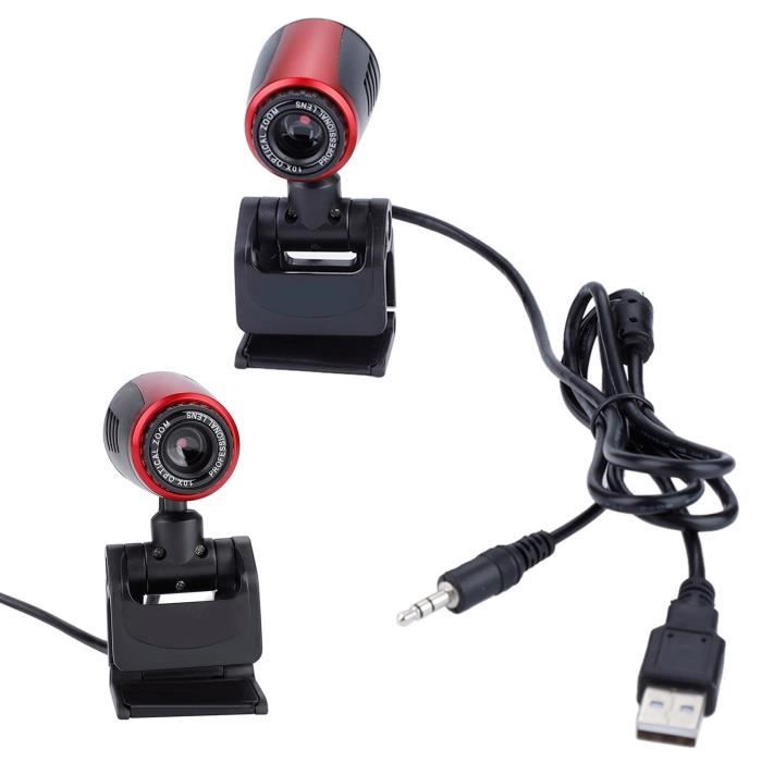 USB2.0 met MIC HD Webcam Web Camera Cam 360 graden met helder beeld en instelbare gradatie voor Computer PC Laptop voor Skype/MSN