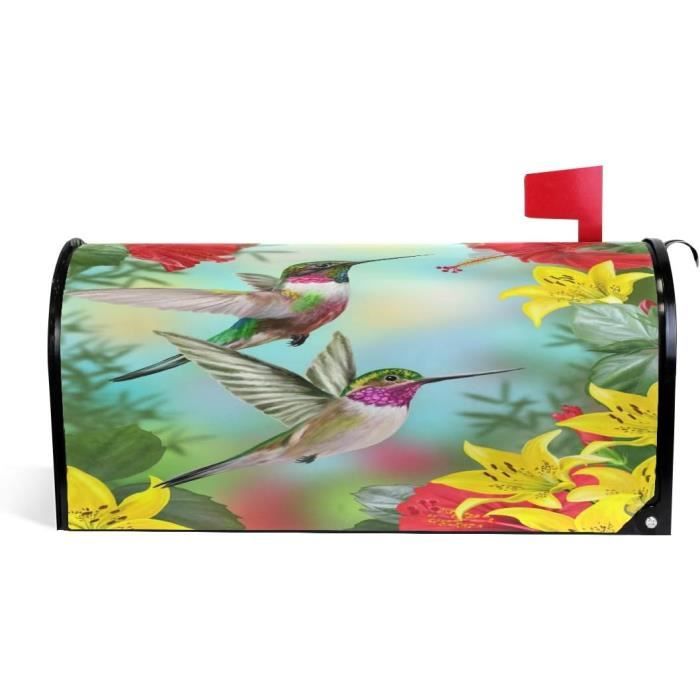 Étui pour téléphone en vitrail colibri, oeuvre d'art d'oiseau coloré