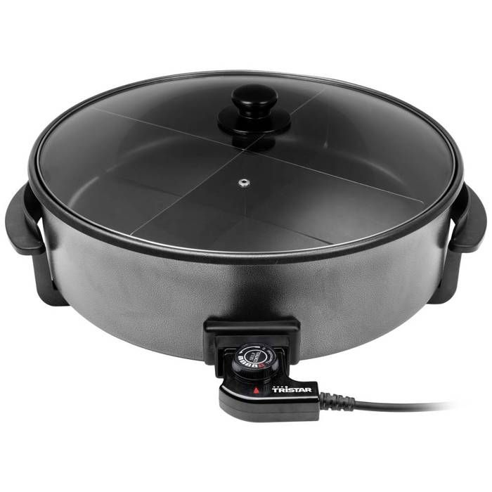 Tristar Poêle électrique 1500 W 7,5 L Noir