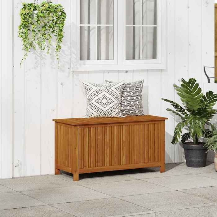 VIDAXL Boîte de rangement jardin Acacia - vue 5