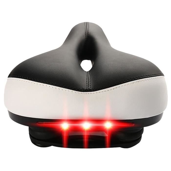 Selle De Vélo Nikou Extra Large - Coussin Ergonomique Absorption Des Chocs Pour VTT Et Longues Distances
