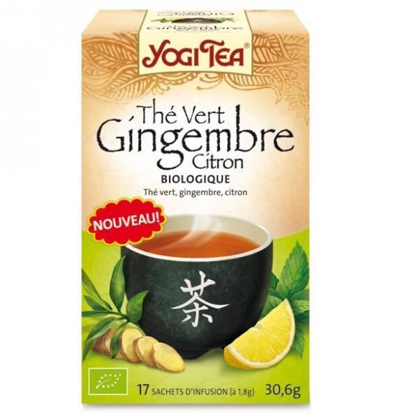 Thé Gingembre Citron - 17 Sachets - Yogi Tea
