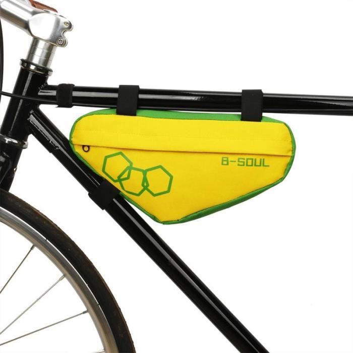 ROCKBROS Sacoche pour Cadre de Vélo Résistant à l'Eau - Sac Tube Supérieur pour Vélo - Sacoche Avant pour Téléphone de Vélo - Pochette Accessoires de Cyclisme