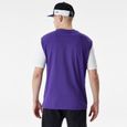 T-Shirt NBA Los Angeles Lakers New Era Colour Block Oversize Violet-1