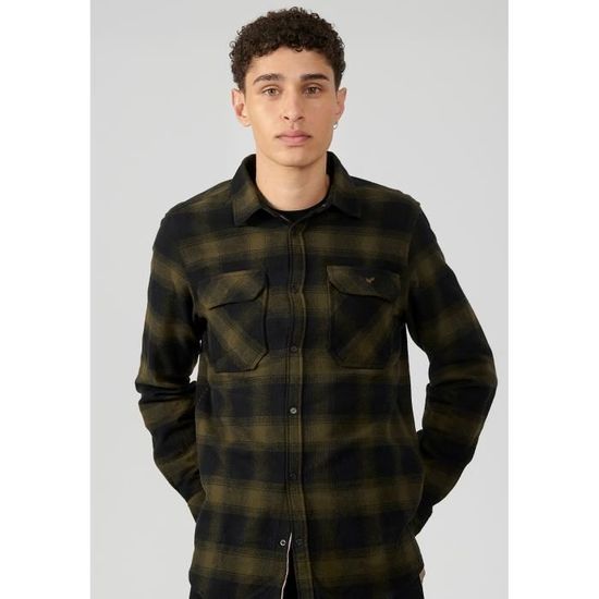 Chemise kaki homme kaporal best sale