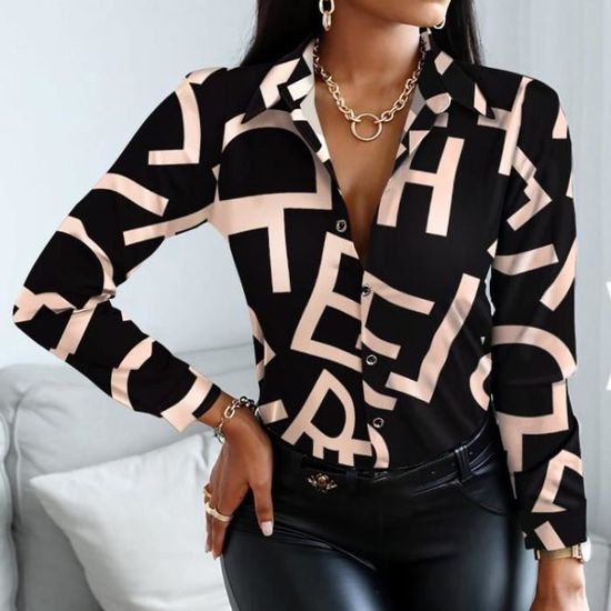 Chemise femme mode coton tendance nouvelle vente chaude lache