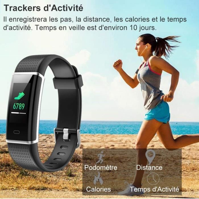 Bracelet d'activité connecté Bluetooth Clip Sonic Technology