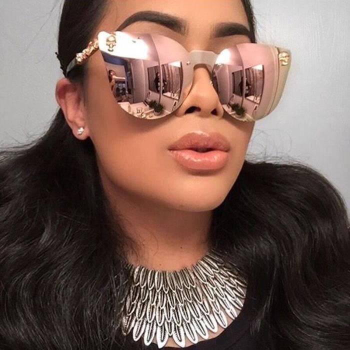 Lunettes online dorées femme