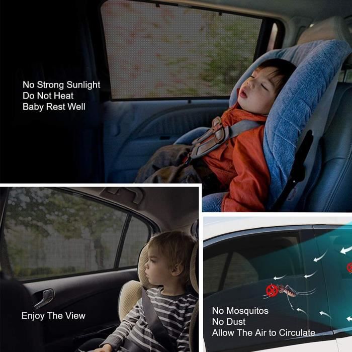 Pare Soleil Voiture - Rideau Voiture Pour Voiture Bébé-Enfants-Animaux