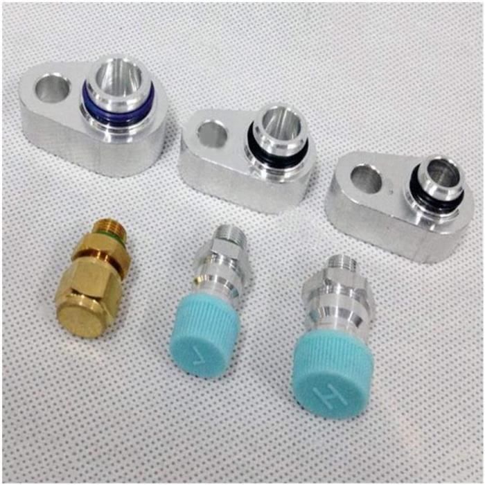 Kit De Noyaux De Valve Pour Climatisation Auto - Remplacement Accessoire - Neuf Métal