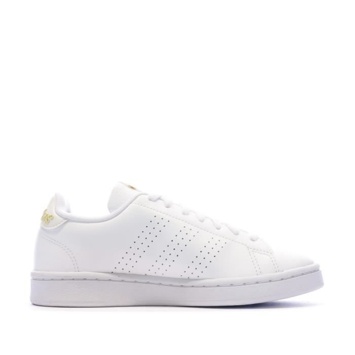 Adidas blanche doré femme sales