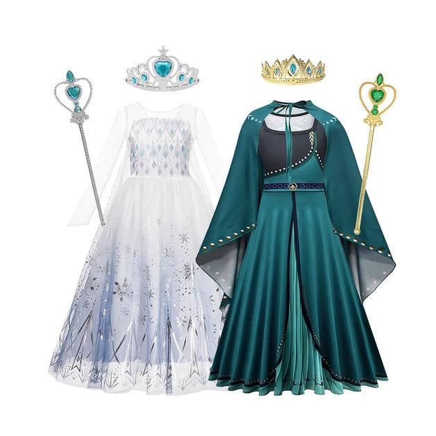 Robe reine des neiges anna on sale
